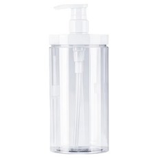 온트리 대용량 욕실 리필 디스펜서 1L, 1개, 투명, 1000ml