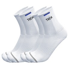 테크니스트 여성용 배드민턴 장목 양말 TS-23, 네이비, 2세트
