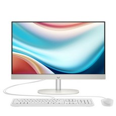 HP 2025 올인원 PC 24 셀러론 인텔 12세대, 셀 화이트, 24-cr0005KL, 256GB, 8GB, Free DOS