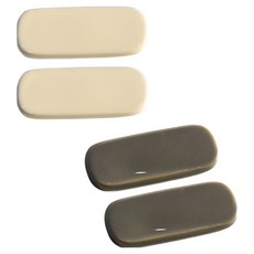 프렐류드 미에뜨 수저받침 2종 세트, 아이보리, 브라운, 2세트