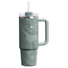 스탠리 퀜처 H2.0 플로우 스테이트 텀블러, 아가테 칼라카타, 1개, 887ml 아가테 칼라카타, 1개, 887ml