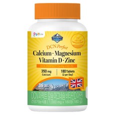 DCN 퍼펙트 칼슘 마그네슘 비타민D 아연 180g, 1개, 180정