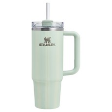 스탠리 퀜처 H2.0 플로우 스테이트 텀블러, 미스트 피크닉 스트라이프, 1개, 887ml 미스트 피크닉 스트라이프, 1개, 887ml