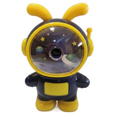 아이나라에듀 우주토끼 연필깎이, 1개, 네이비옐로