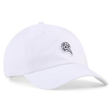 PUMA 流行系列 GRAPHIC 老爹帽 02683302, 白色, 1個