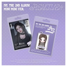 IVE THE 2ND ALBUM : REVIVE+ MINI MINI ver. 한정반, 1QR-CARD