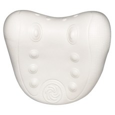 Kyhome 凸點按摩頸椎牽引枕/指壓頸椎按摩器/頸椎舒緩枕/牽引枕/按摩枕, 米白色, 1個