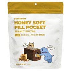 페스룸 강아지 허니 소프트 필포켓 30p, 피넛버터, 120g, 1개