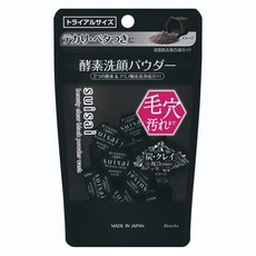 Kanebo 佳麗寶 suisai 台灣公司貨 黑炭泥淨透酵素粉 15顆, 6g, 1組