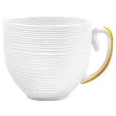 J.L Coquet 半球金鑲邊咖啡杯 70ml, 白色 + 金色, 1個