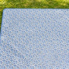 더해피 접이식 피크닉매트, 26 플라워 스카이