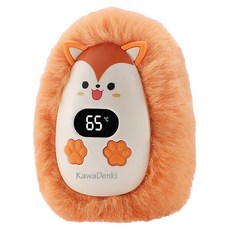 KawaDenki 絨毛暖手寶 KDE-503 俏狐 165g, 1個
