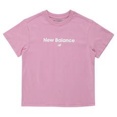 뉴발란스키즈 EXCLUSIVE 로고형 싱글 반팔티 NK9EGB201U