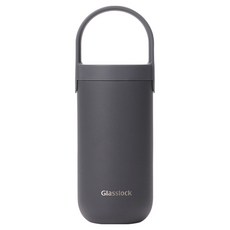 글라스락 캐리 픽스 텀블러, 차콜, 1개, 360ml