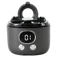 Kyhome 雙頭電動照明指甲剪/美甲打磨機/磨甲器 自帶放大鏡, 1個, 深灰色