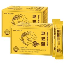 홀리데이즈 코코밀 발효 곡물 효소 초코맛 14p, 42g, 2개