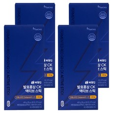 퍼멘진 발효홍삼CK 액티브 스틱, 450g, 4개