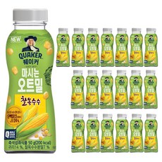 마시는 오트밀 찰옥수수, 50g, 20개