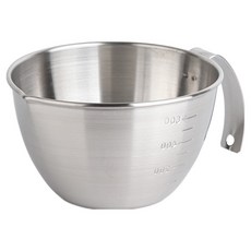 플라라 쿠킹 요리 스텐 손잡이 계량컵, 실버, 1개, 750ml