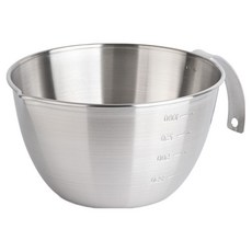 플라라 쿠킹 요리 스텐 손잡이 계량컵, 실버, 1개, 1.2L