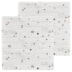 엑스터 3D 벽돌 스티커 셀프 인테리어 입체 폼 타일벽지 2p, Type-20