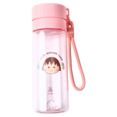 norns Tritan透明水壺, 櫻桃小丸子, 1個, 550ml