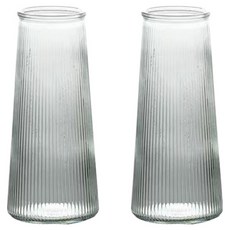 선빛 켈리 글라스 화병 2p, 스트라이프