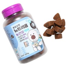 에이비엘펫 강아지 뽀로로 뉴트리홈 기호성 좋은 츄어블 영양제 300g, 1개, 눈물개선/눈건강, 60정