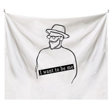 예스원 감성 일러스트 패브릭 포스터, 스타일 K