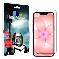힐링쉴드 초슬림 플렉시블 3D 풀커버 강화유리 휴대폰 액정보호필름 세트, 1세트