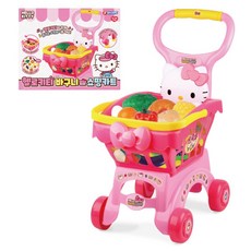 BUNNYLAND Hello Kitty 籃子購物車, 1個, 混合顏色