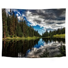 예스원 자연 풍경 패브릭 포스터, 스타일 U