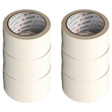 엠파이어 종이 마스킹 테이프 48mm x 20m, 6개