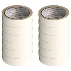 엠파이어 종이 마스킹 테이프 24mm x 20m, 12개