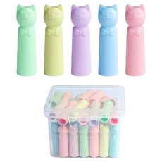 나리다 고양이 연필 보호캡 30p + 케이스 세트, 랜덤발송(보호캡), 1세트