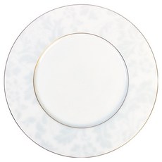 JL COQUET(제이엘꼬께) 인디언느 하프패턴 펄블루플래티넘 디저트 접시, 펄블루 + 플래티넘 + 화이트, 1개