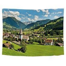 예스원 자연 풍경 패브릭 포스터, 스타일 N