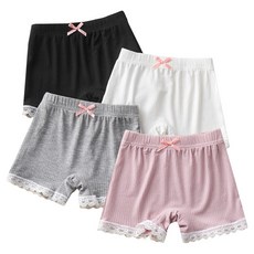 아이뿜 쥬쥬 레이스 모달 속바지 4종 세트 C121