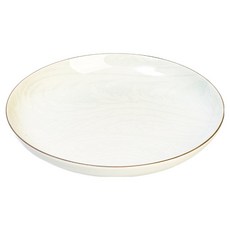 J.L Coquet Indienne 白金白義大利麵盤