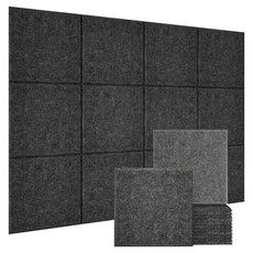 Smile Ggwebi 簡潔方形毛氈板自黏磁磚貼 30cm x 30cm x 9mm