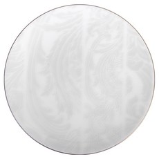 JL COQUET(제이엘꼬께) 인디언느 풀패턴 펄블루플래티넘 디저트 접시, 펄블루 + 플래티넘 + 화이트, 1개