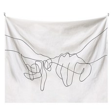 예스원 감성 일러스트 패브릭 포스터, 스타일 P