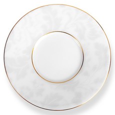 JL COQUET(제이엘꼬께) 인디언느 하프패턴 펄블루골드 브레드버터접시, 펄블루 + 골드 + 화이트, 1개