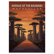 비즈포유 세계 유명 여행지 일러스트 아트포스터 P4