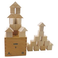 가베가족 큰솔 5가베 3cm KS3324, 1개