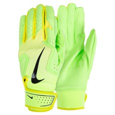 나이키 알파 2.0 배팅장갑 양손착용 세트, 네온, 1세트