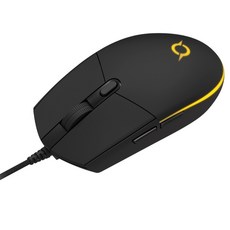 COX 게이밍 와이어드 유선 마우스, 블랙, CM1000