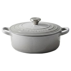 르크루제 찌개용 냄비, 18cm, 미스트그레이, 1개