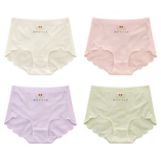 아이뿜 코코냥 심리스 에어 삼각 팬티 4종 세트 C122