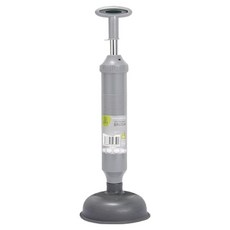 세븐와이즈 고압 공기 변기 강력 배수구 막힘 해결 뚫어뻥, 심플 그레이